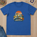 T-shirt mockup — Royal