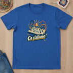 T-shirt mockup — Royal