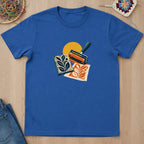 T-shirt mockup — Royal