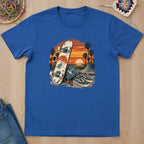 T-shirt mockup — Royal