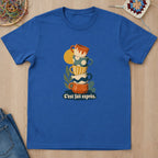 T-shirt mockup — Royal