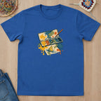 T-shirt mockup — Royal