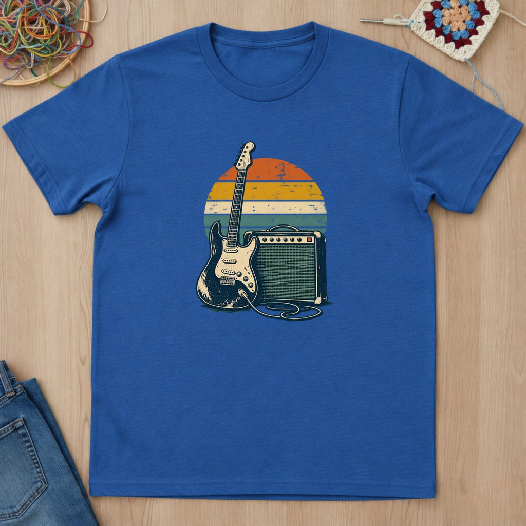 T-shirt mockup — Royal