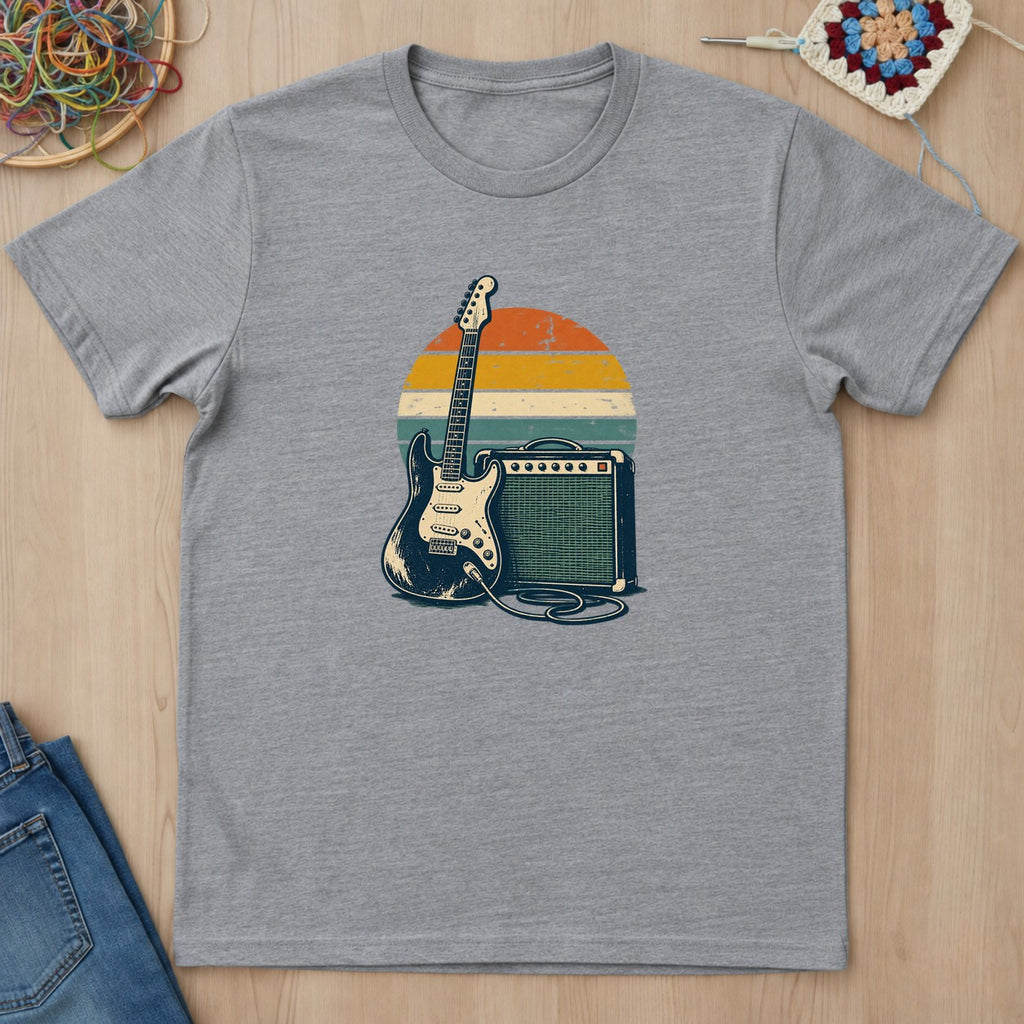 T-shirt mockup — Sport Grey