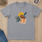 T-shirt mockup — Sport Grey