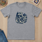 T-shirt mockup — Sport Grey