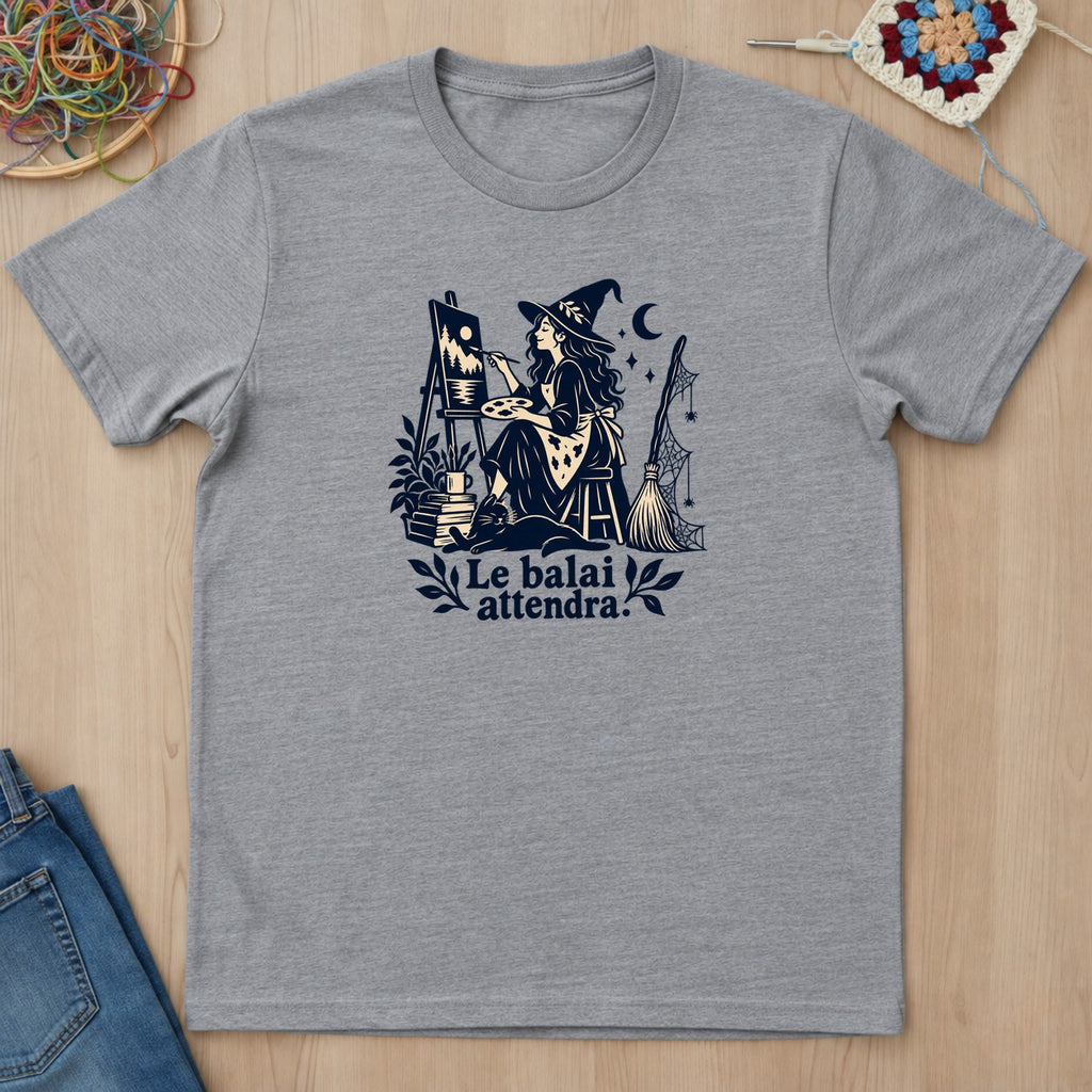 T-shirt mockup — Sport Grey
