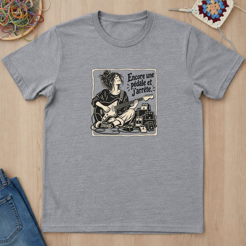 T-shirt mockup — Sport Grey
