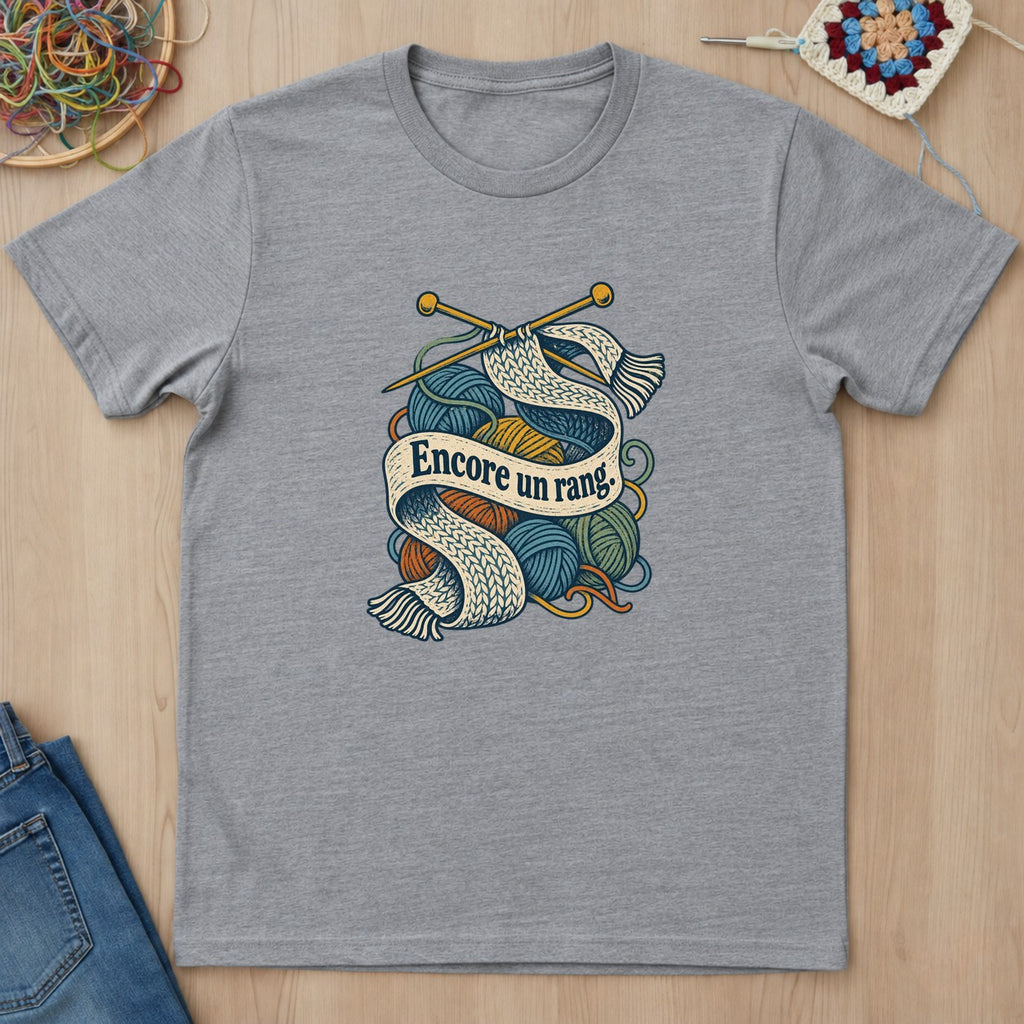T-shirt mockup — Sport Grey