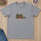 T-shirt mockup — Sport Grey