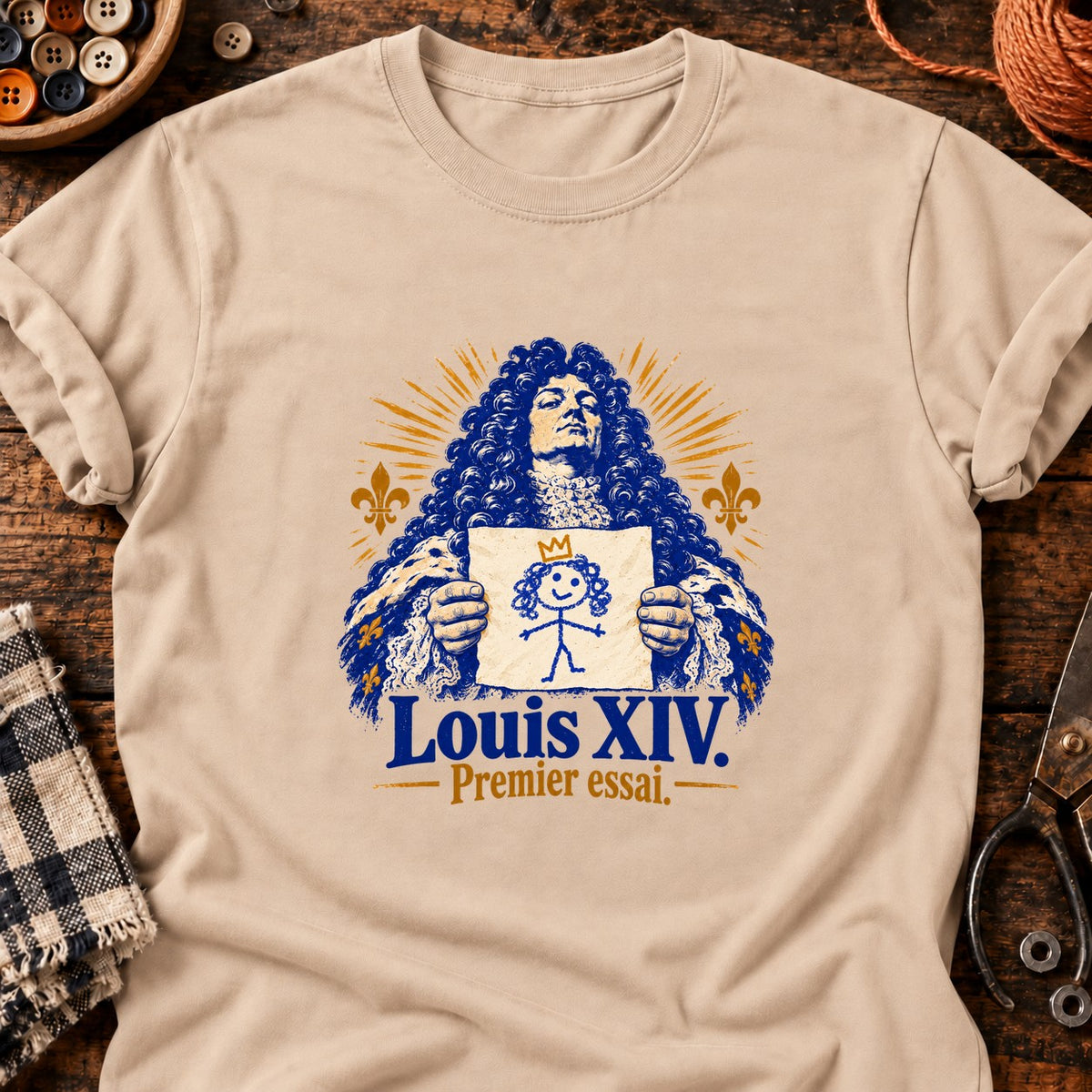 Louis XVI premier essai — T-shirt naturel