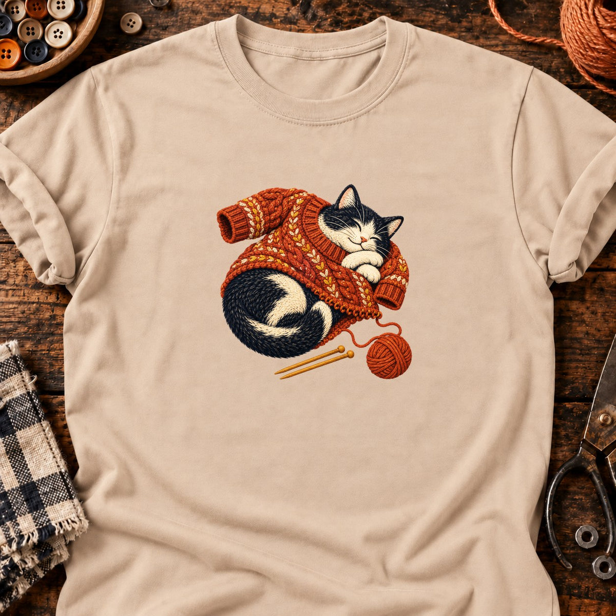 Le projet adopté — T-shirt naturel