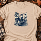 Batteuse dans une toute petite pièce — T-shirt naturel
