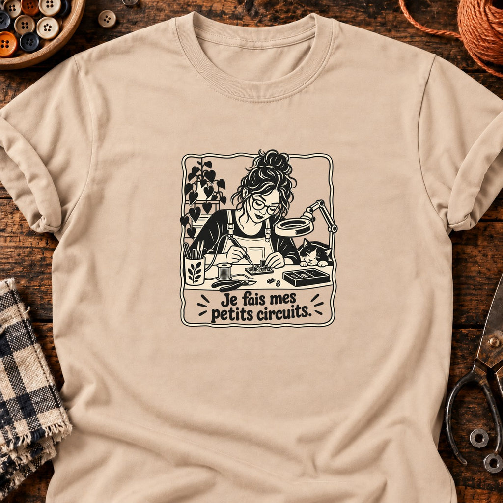 Je fais mes petits circuits. — T-shirt naturel