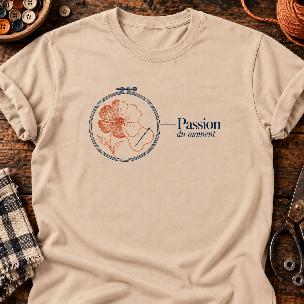 Passion du moment — T-shirt naturel