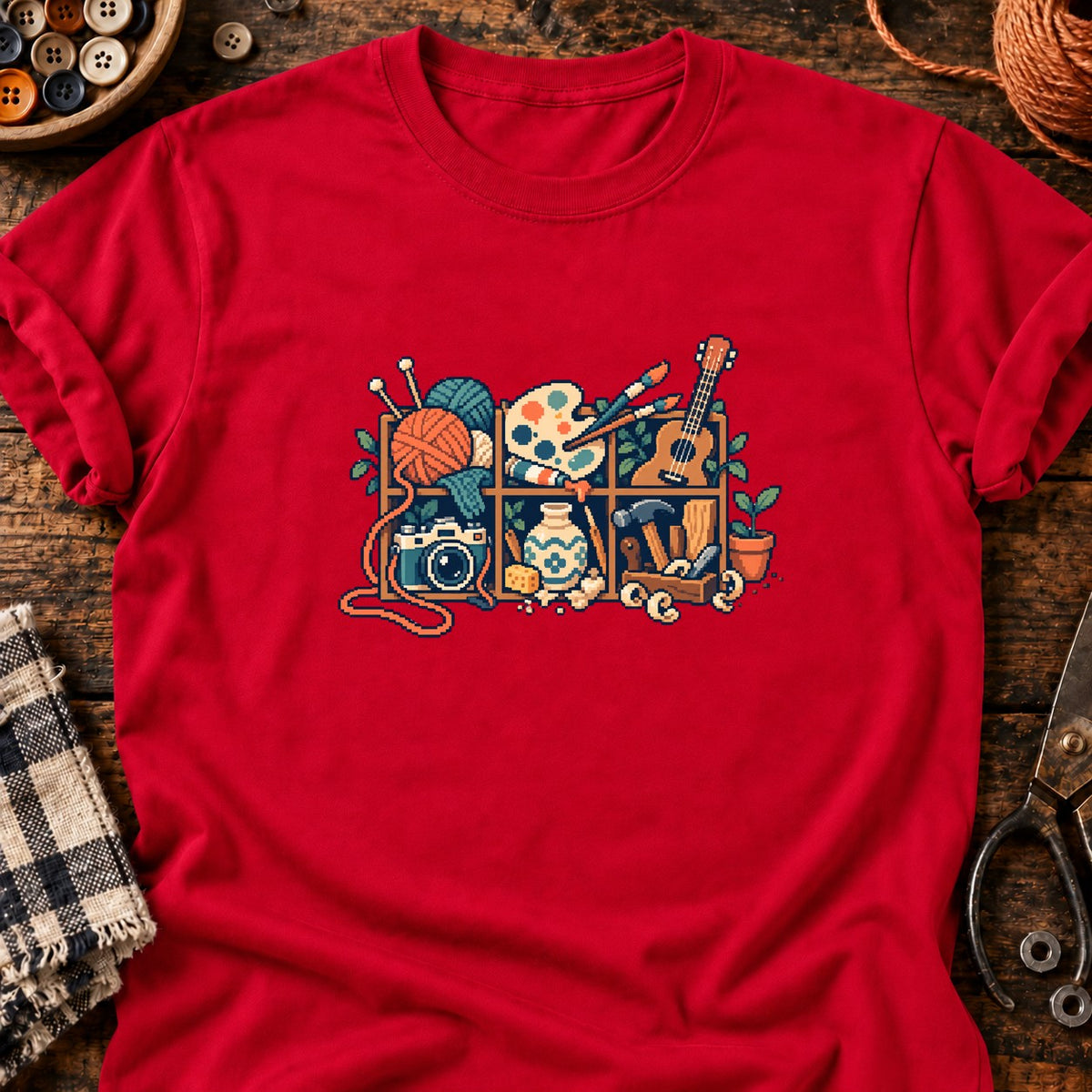 Tout ça va servir — T-shirt rouge