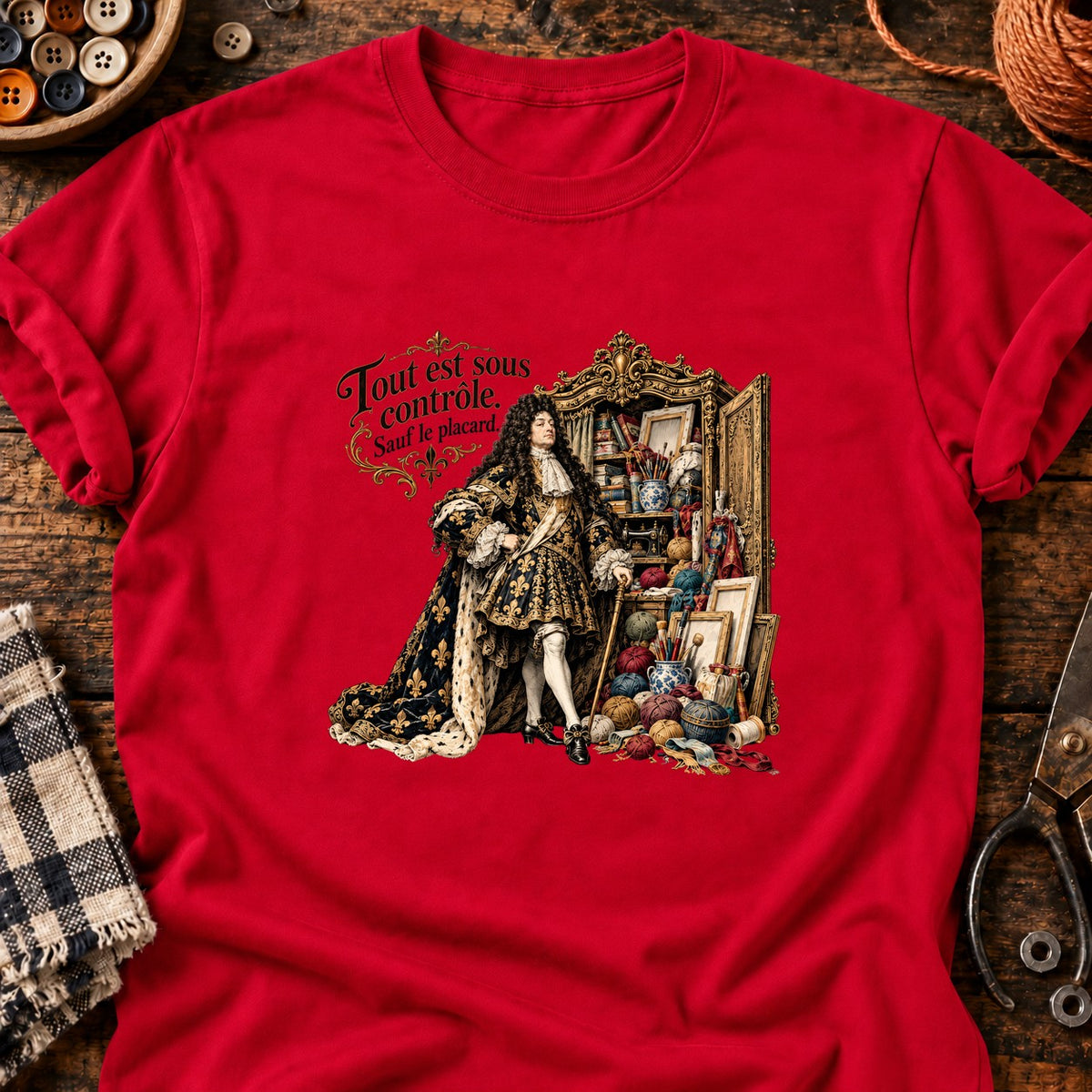 Tout est sous contrôle — T-shirt rouge