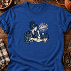 Opératrice radio et ondes libres — T-shirt bleu roi