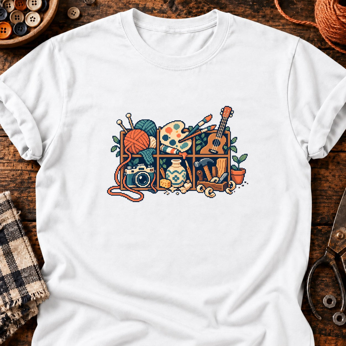 Tout ça va servir — T-shirt blanc