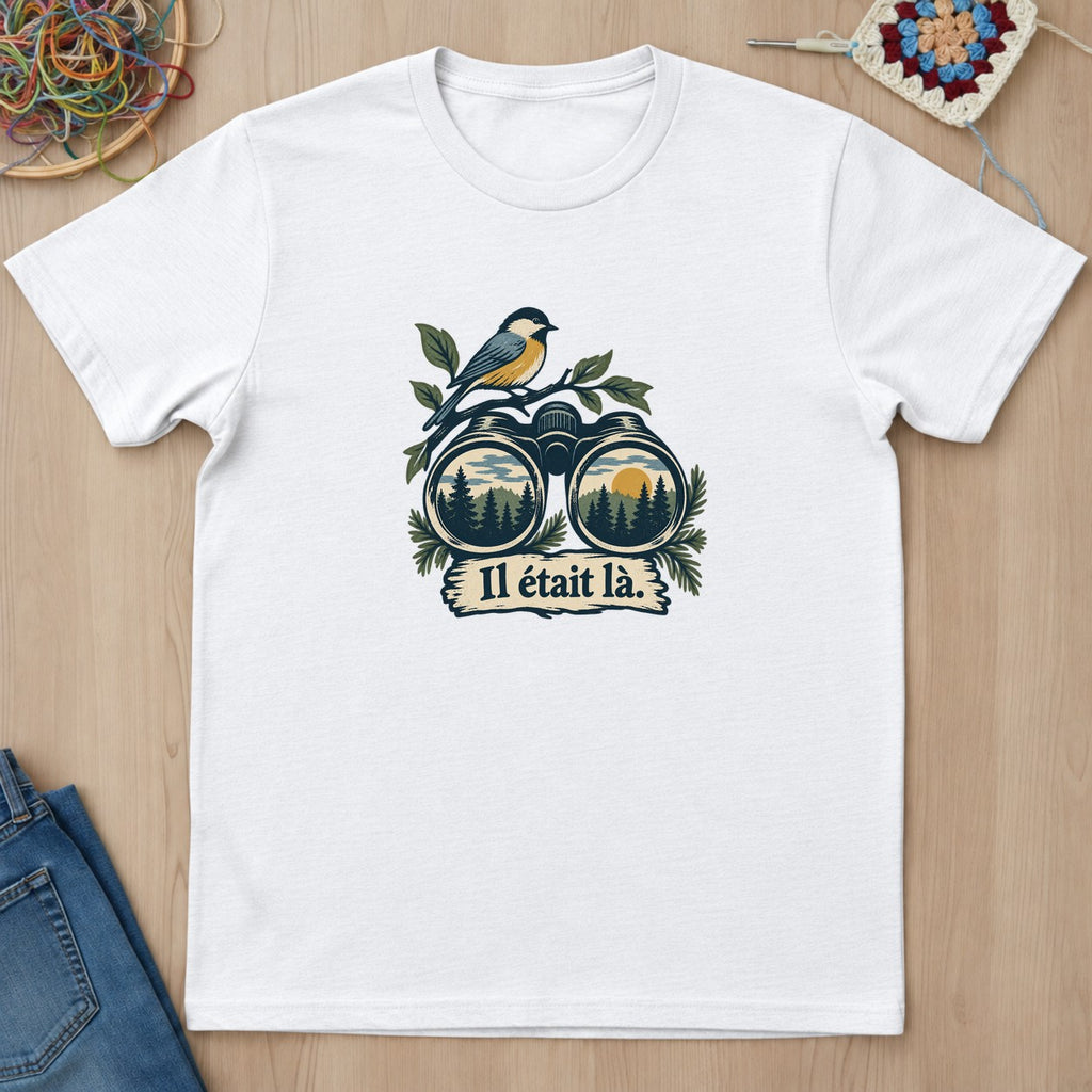 T-shirt mockup — White