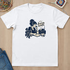 T-shirt mockup — White
