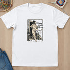 T-shirt mockup — White