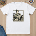 T-shirt mockup — White