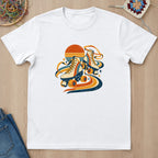 T-shirt mockup — White