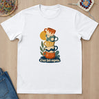 T-shirt mockup — White