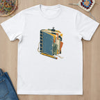 T-shirt mockup — White