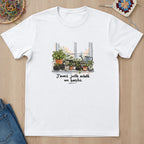 T-shirt mockup — White