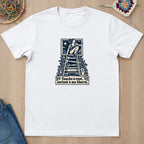 T-shirt mockup — White