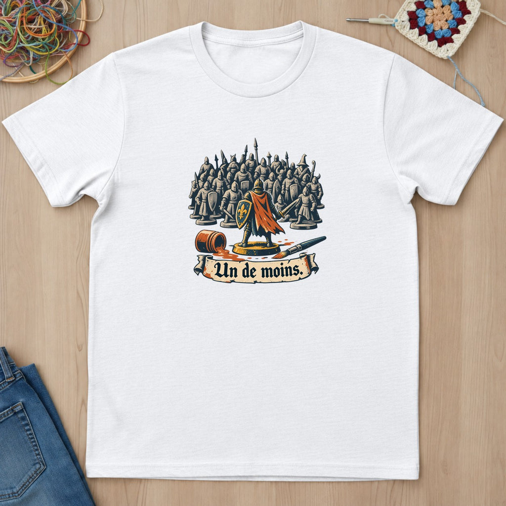 T-shirt mockup — White