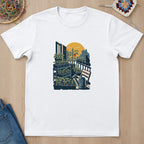 T-shirt mockup — White