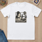 T-shirt mockup — White
