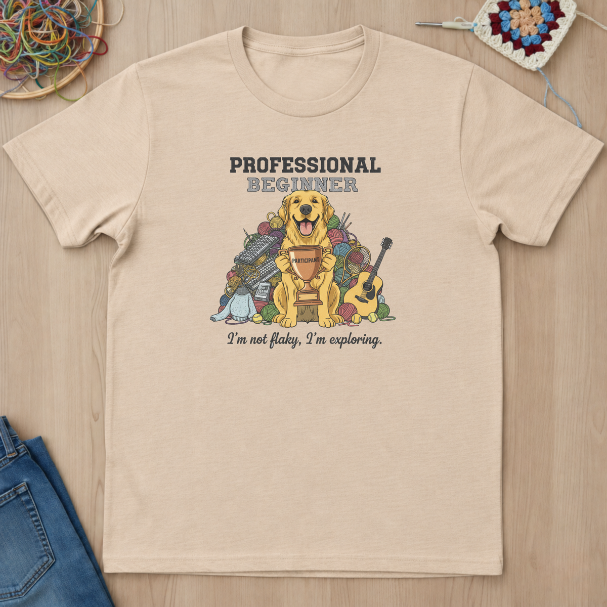 Chien, débutant professionnel