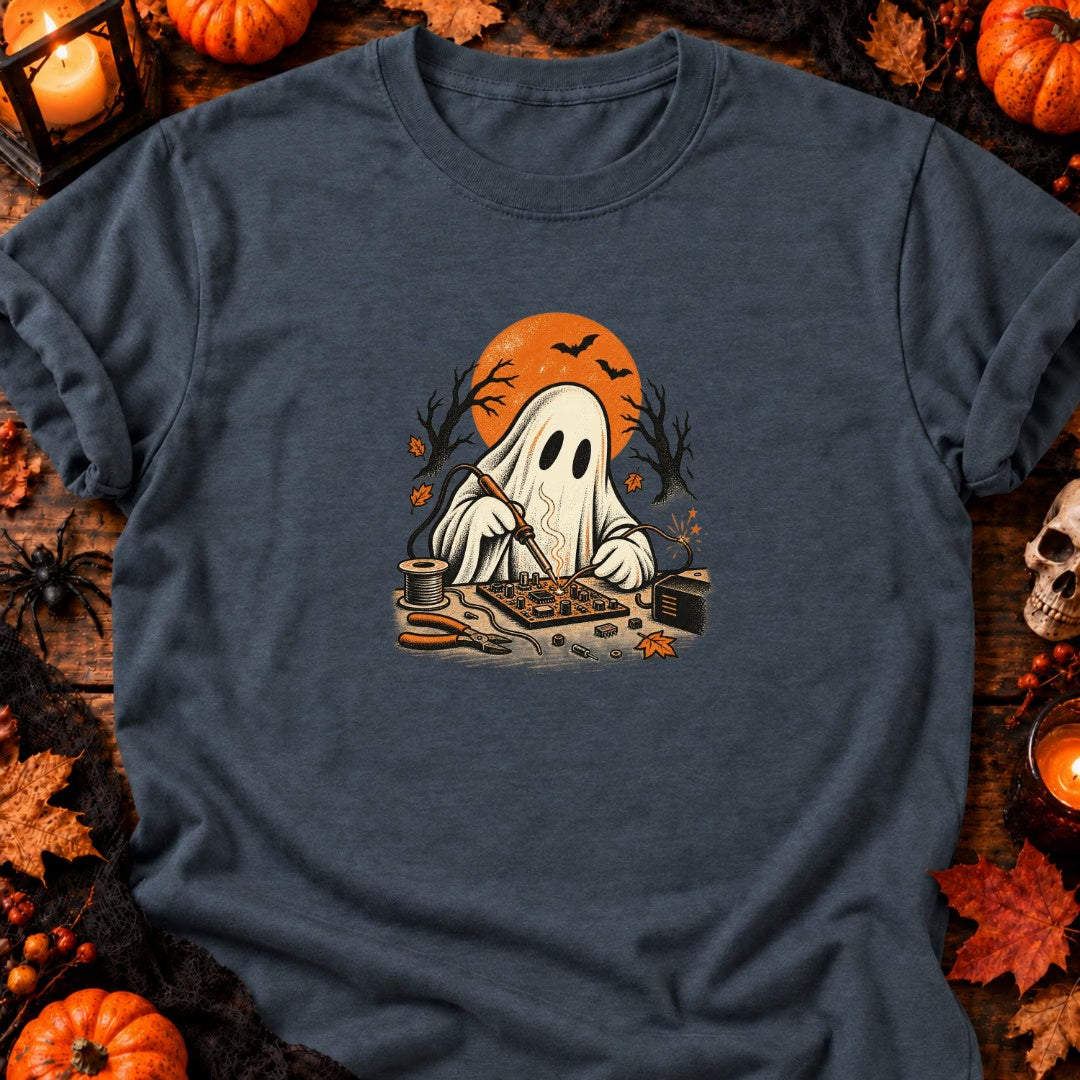 Fantôme soudeur de circuits T-Shirt — video