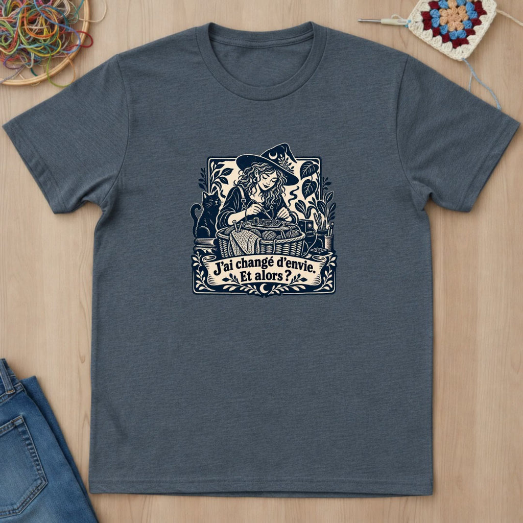 Sorcière bricoleuse et panier oublié T-Shirt — video