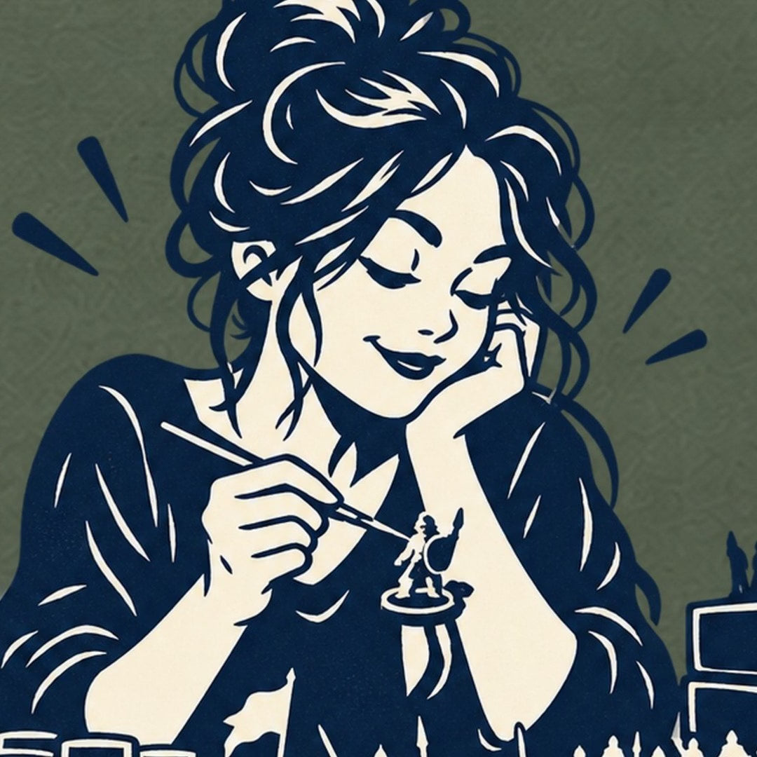 Peinture de figurines Mon armée attend sa peinture. T-Shirt — video