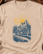 Château au jardin formel T-Shirt — video