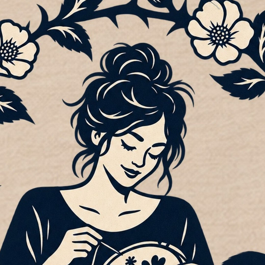 Du temps libre. Pour moi. embroidery T-Shirt — video