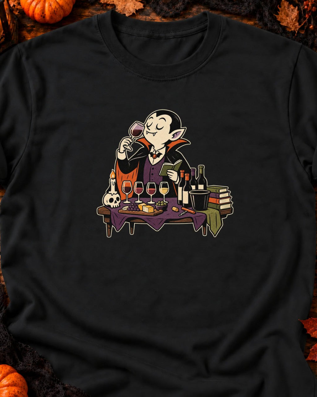 Vampire Dégustation de Vin T-Shirt — video