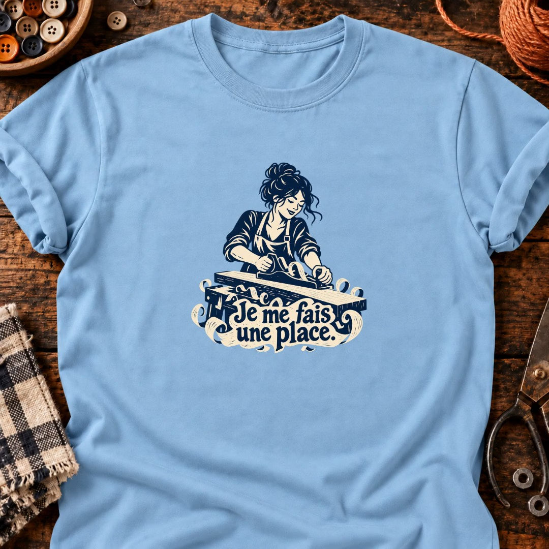 Je me fais une place artisanale T-Shirt — video
