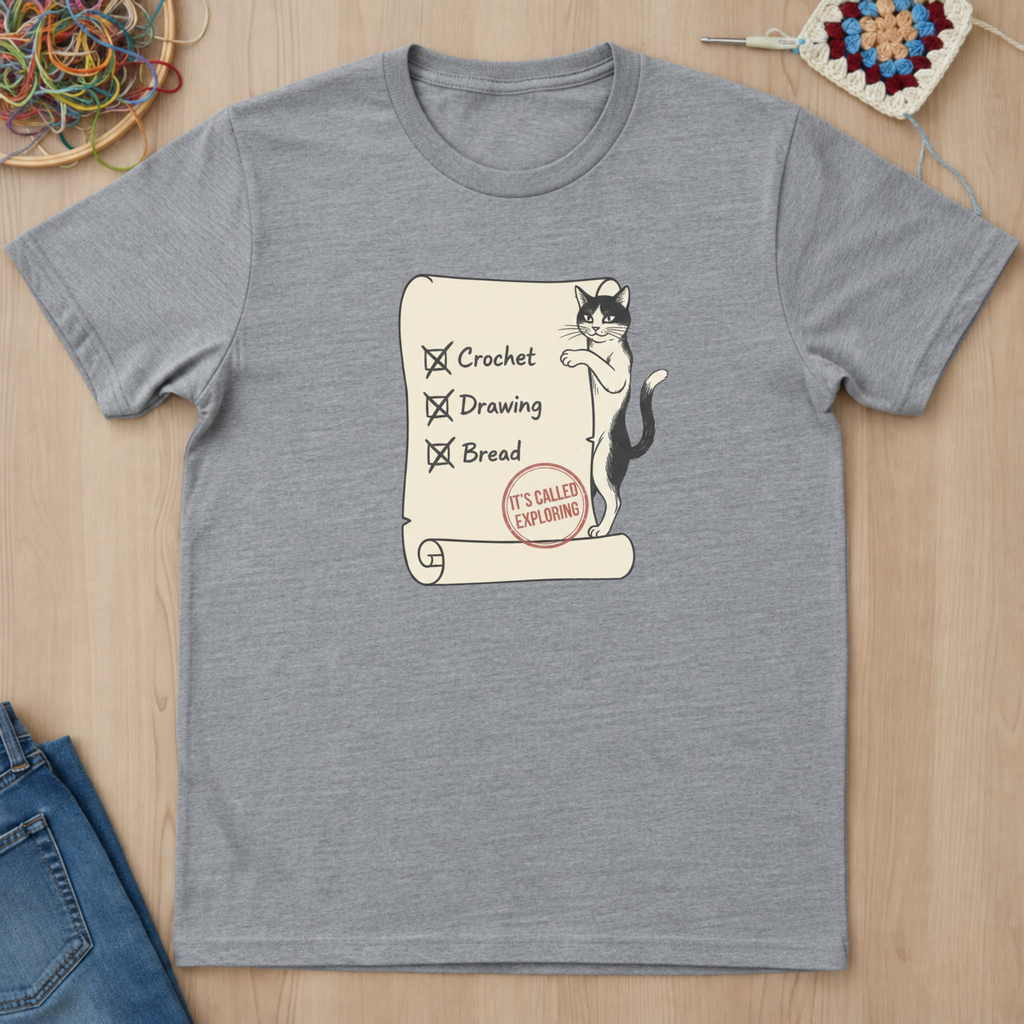 Crochet de chat explorant