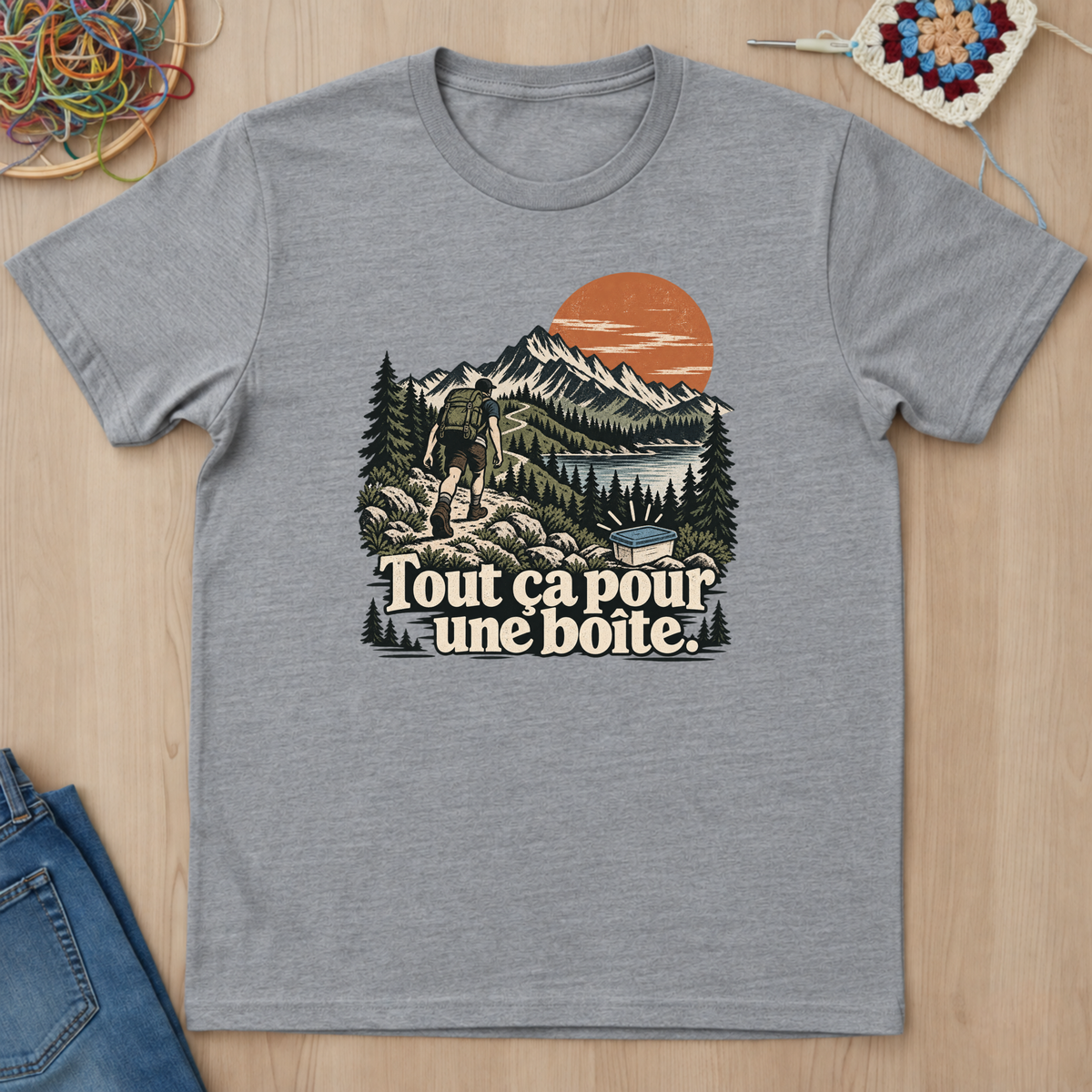 Tout ça pour une boîte