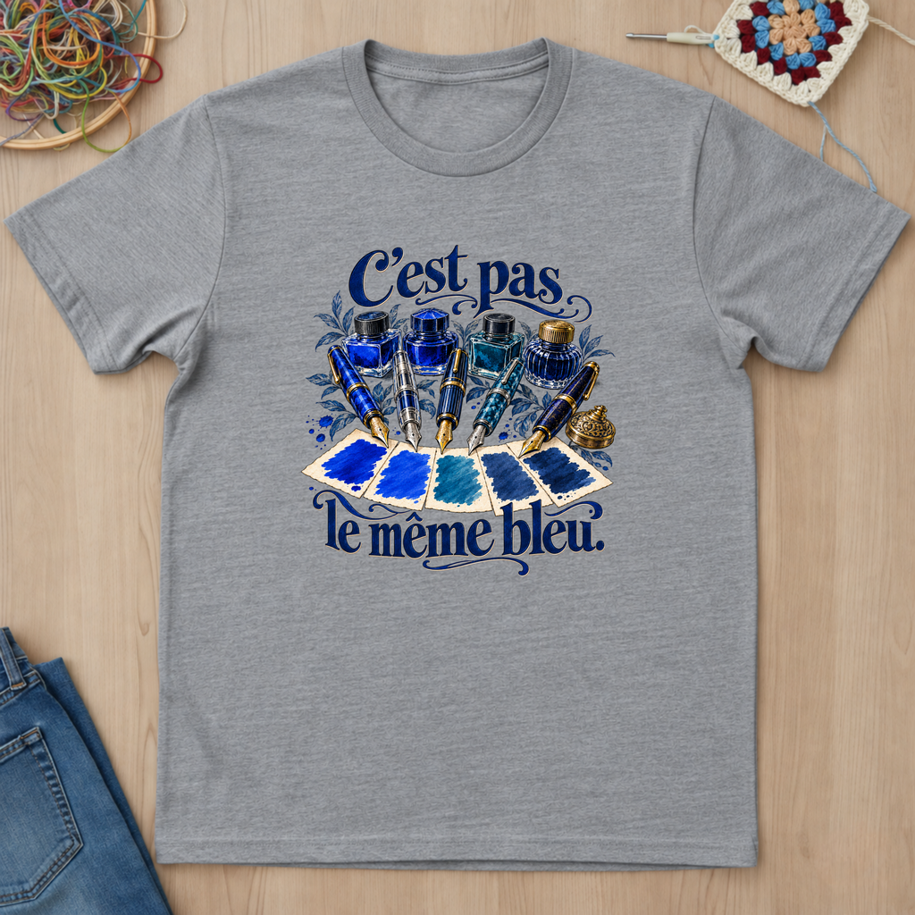 C'est pas le même bleu