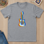 Guitare électrique en glitch