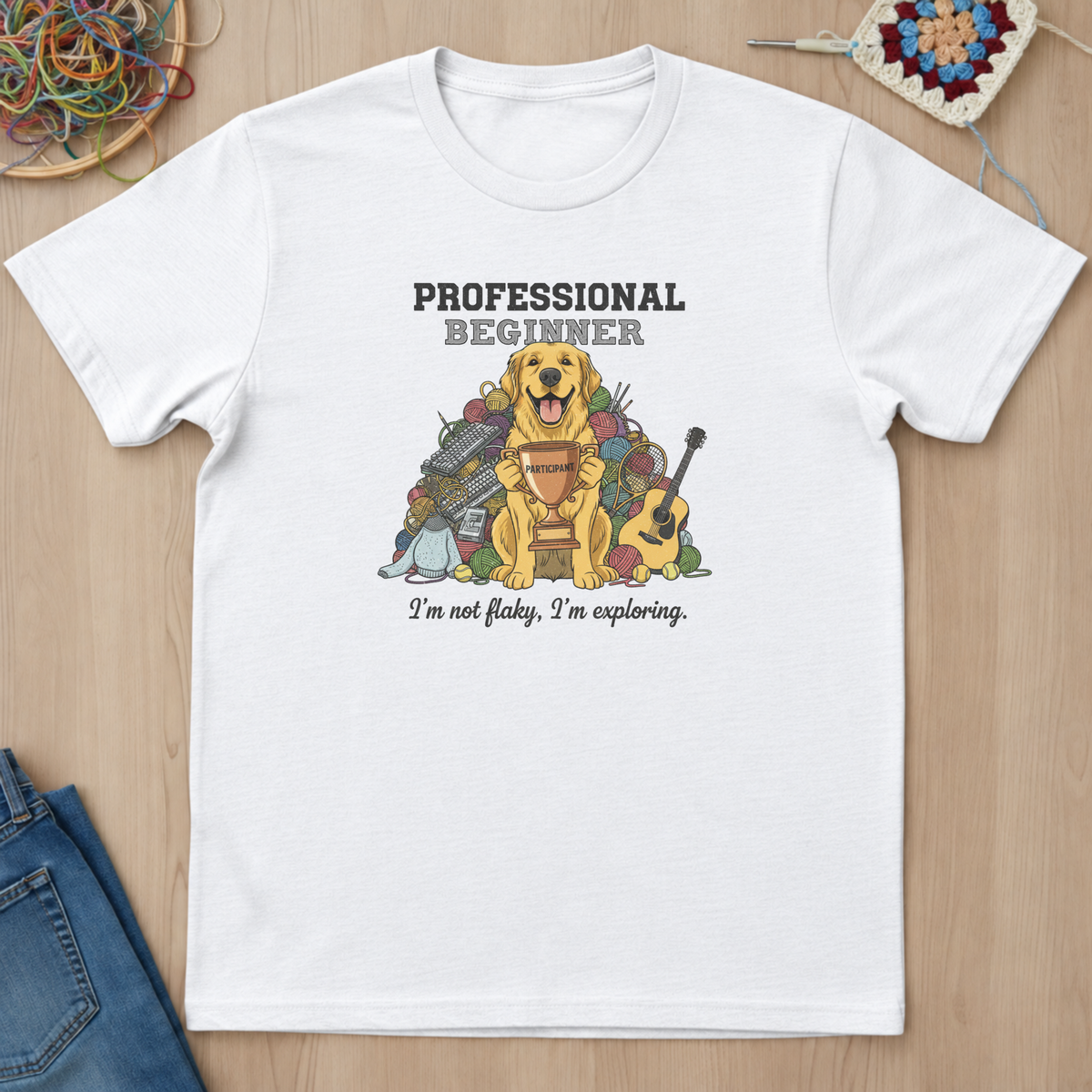 Chien, débutant professionnel